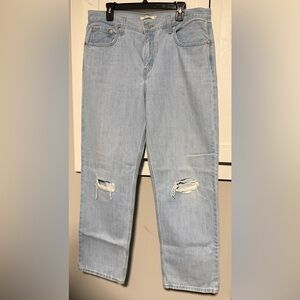 Levi's Light Blue Flare & Wide Leg Jeans